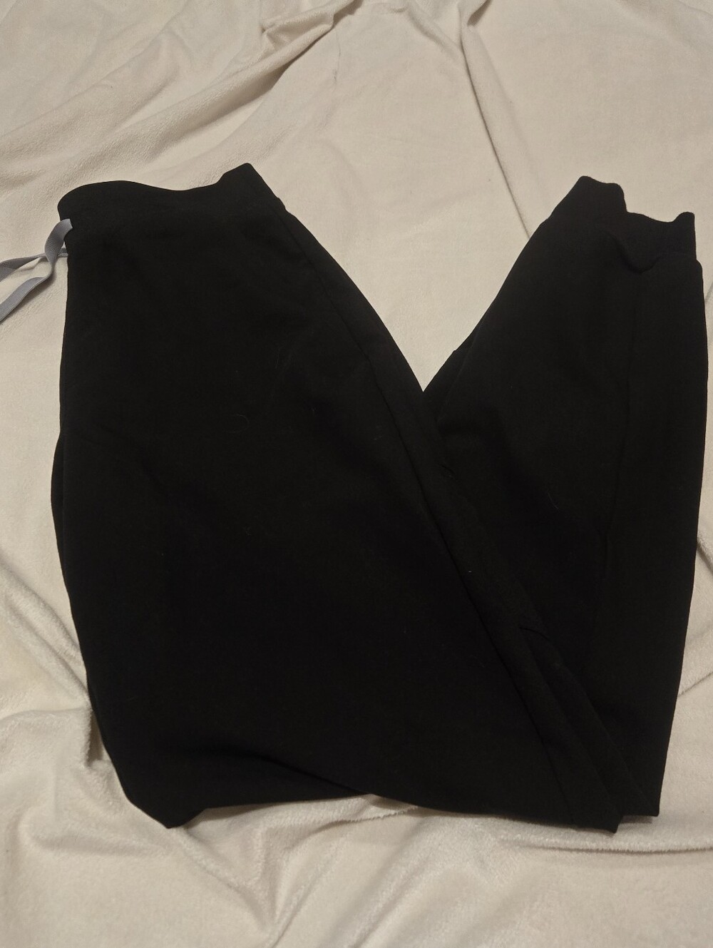 FIGS High-Waisted Black Zamora Jogger Scrub Pants Size Small Tall